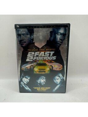 2 Fast 2 Furious Widescreen DVD Paul Walker Tyrese Eva Mendes Universal 2003